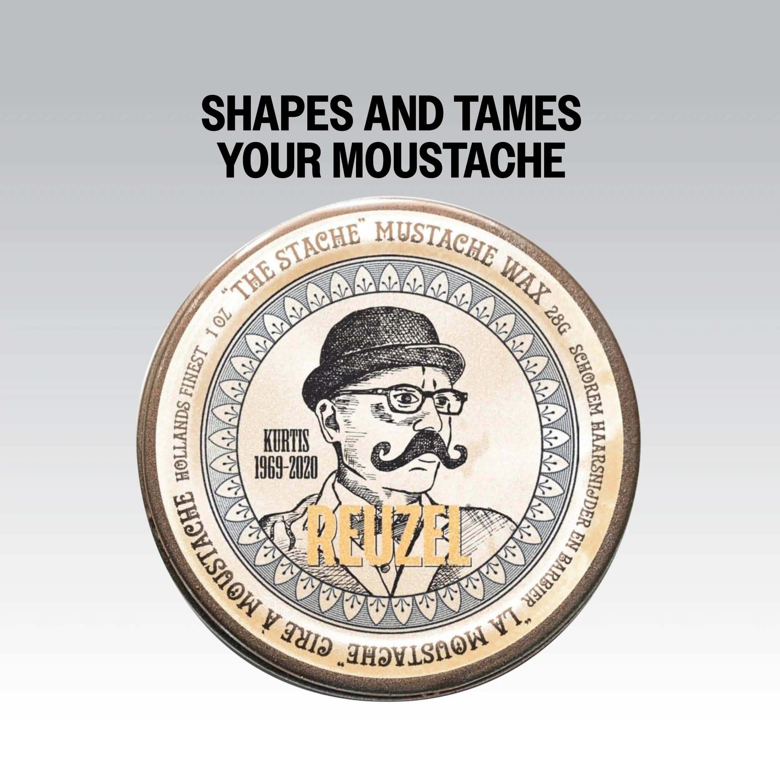 REUZEL BOURBON SIDECAR MUSTACHE WAX Wosk do włosów 28 g - Image 4