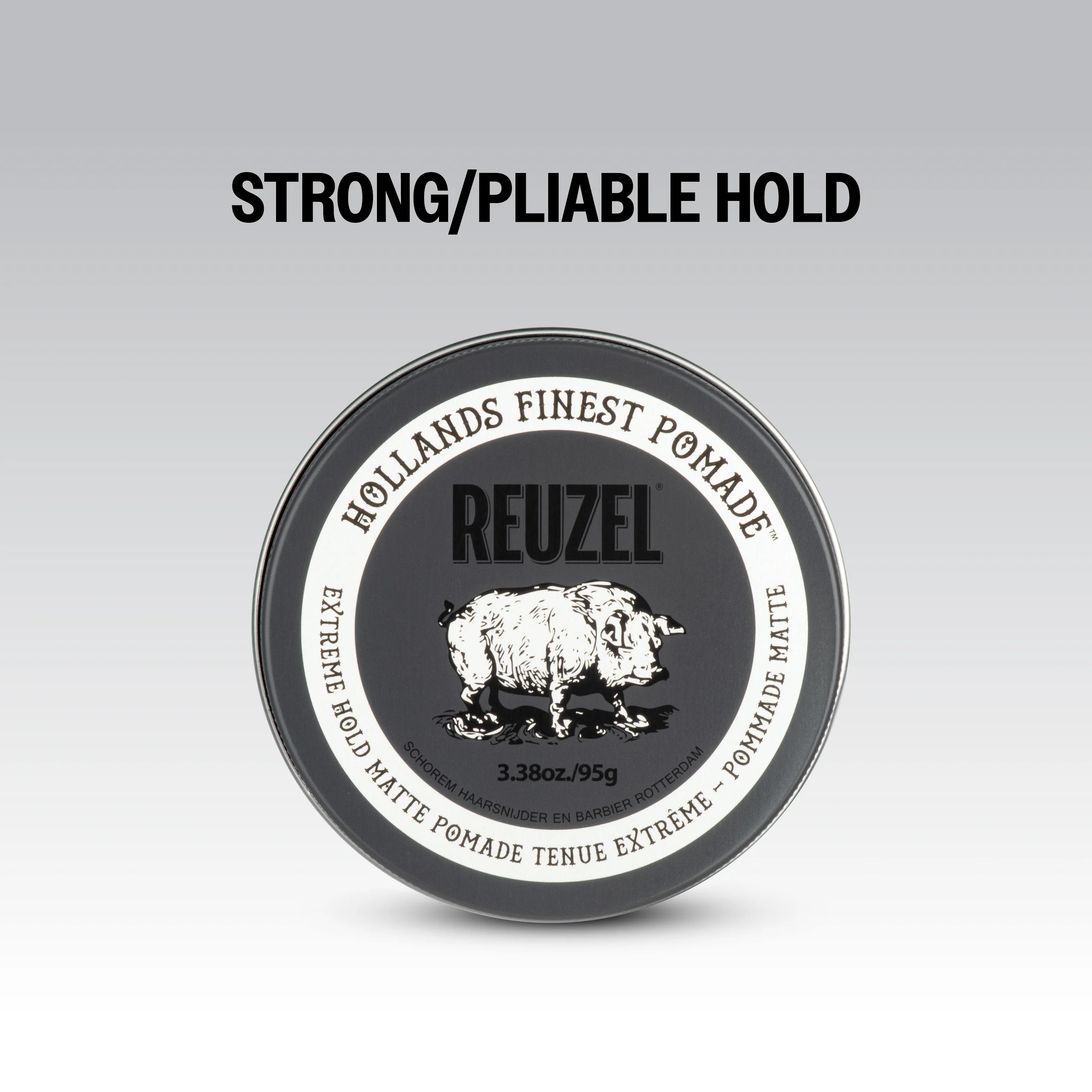 REUZEL EXTREME HOLD MATTE POMADE Super mocna matująca pomada do włosów 35 g - Image 4