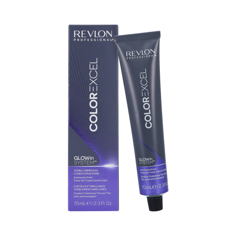 REVLON PROFESSIONAL TINTE COLOR EXCEL GLOWIN Półtrwała farba do włosów 70 ml