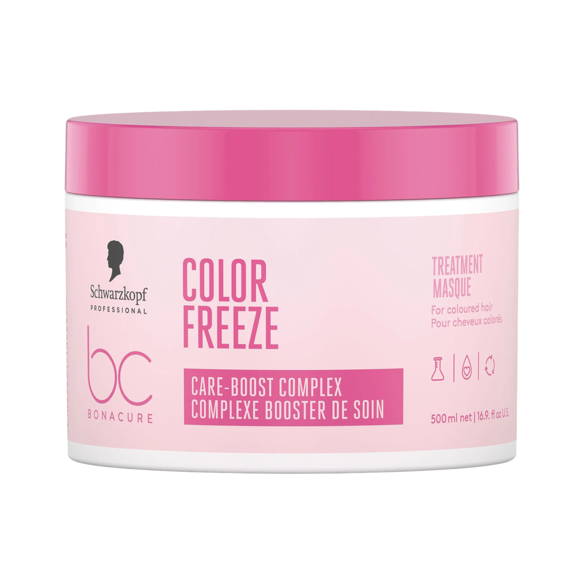 SCHWARZKOPF PROFESSIONAL BONACURE COLOR FREEZE CARE-BOOST COMP Maska do włosów farbowanych 500 ml