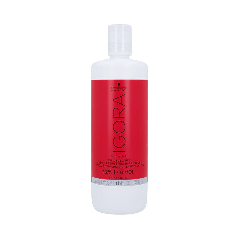 SCHWARZKOPF PROFESSIONAL IGORA OIL DEVELOPER Utleniacz 12% 1000 ml