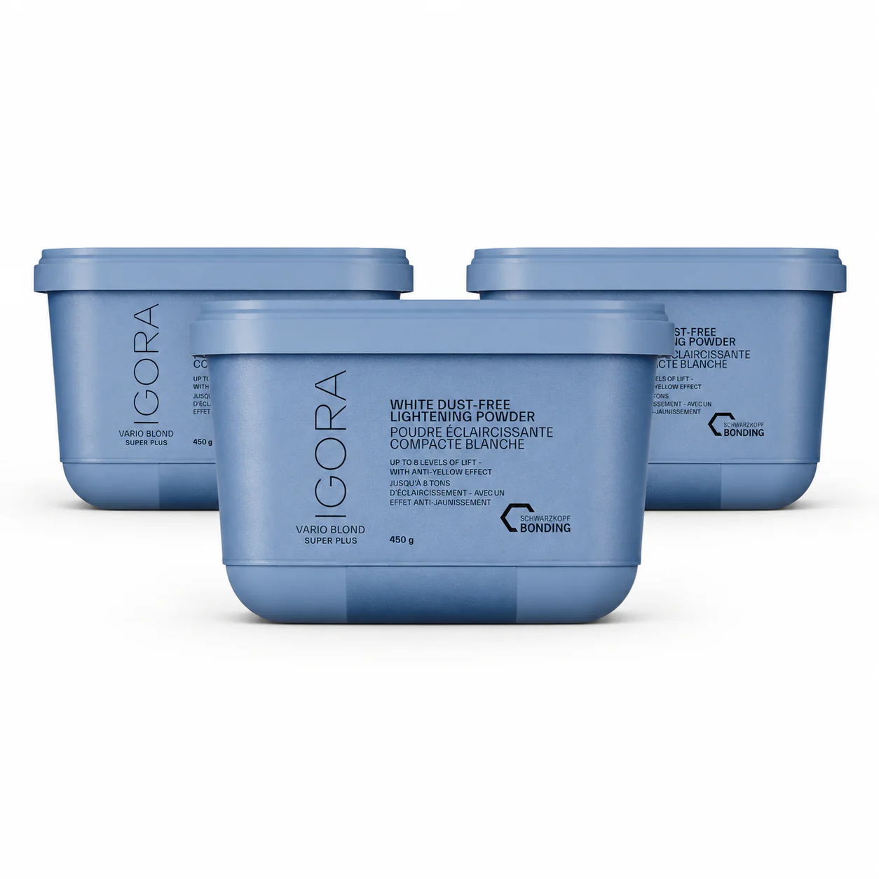 SCHWARZKOPF PROFESSIONAL IGORA VARIO BLOND SUPER PLUS BONDING Rozjaśniacz do włosów 450 g -MULTIPAKI