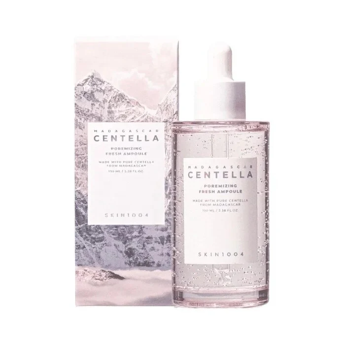SKIN1004 MADAGASCAR CENTELLA POREMIZING AMPOULE Ampułka do twarzy z kompleksem peptydów 100 ml