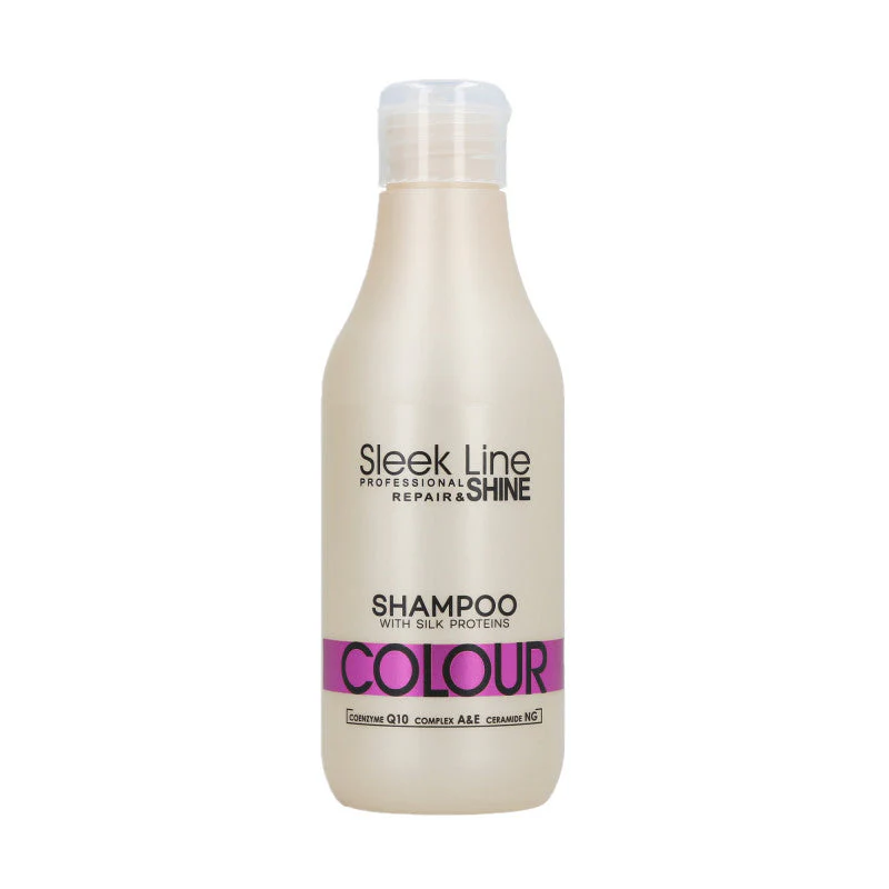STAPIZ SLEEK LINE COLOUR Szampon do włosów farbowanych 300 ml