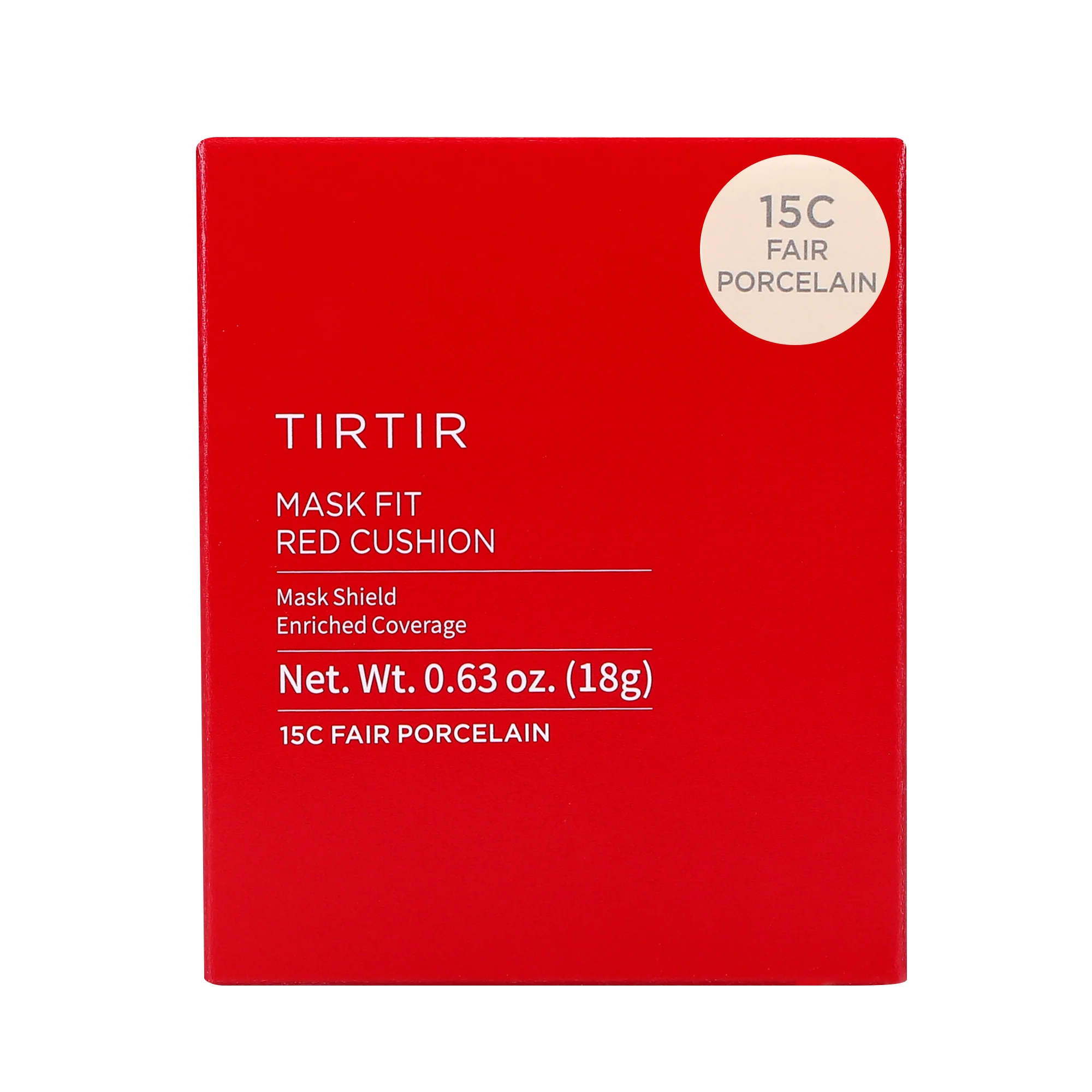 TIRTIR MASK FIT RED MINI CUSHION SPF40 PA++ Długotrwały podkład do twarzy 18 g - Image 4