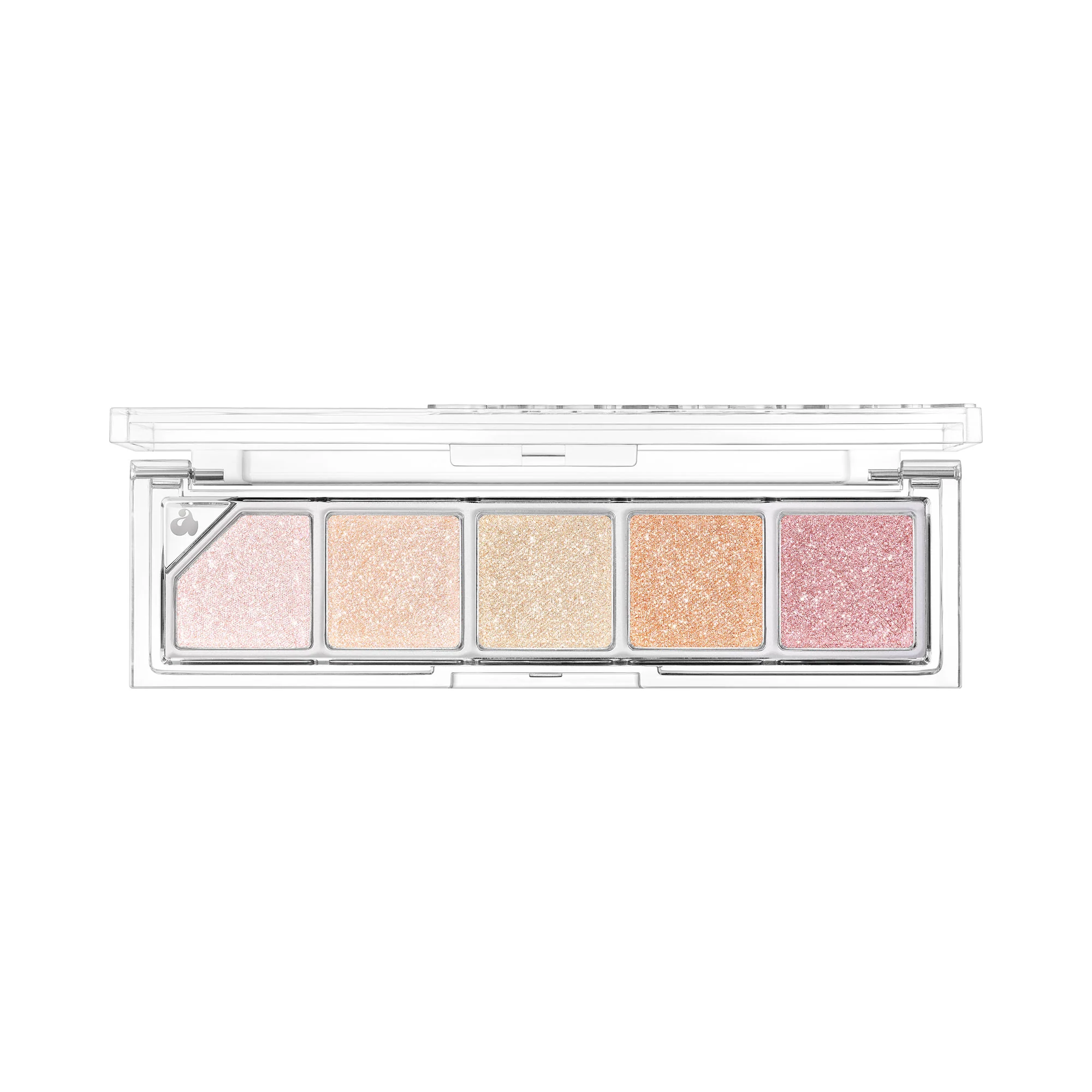 UNLEASHIA MOOD SHOWER Paleta cieni do powiek i rozświetlaczy No.100 Ballerina 4 g - Image 2