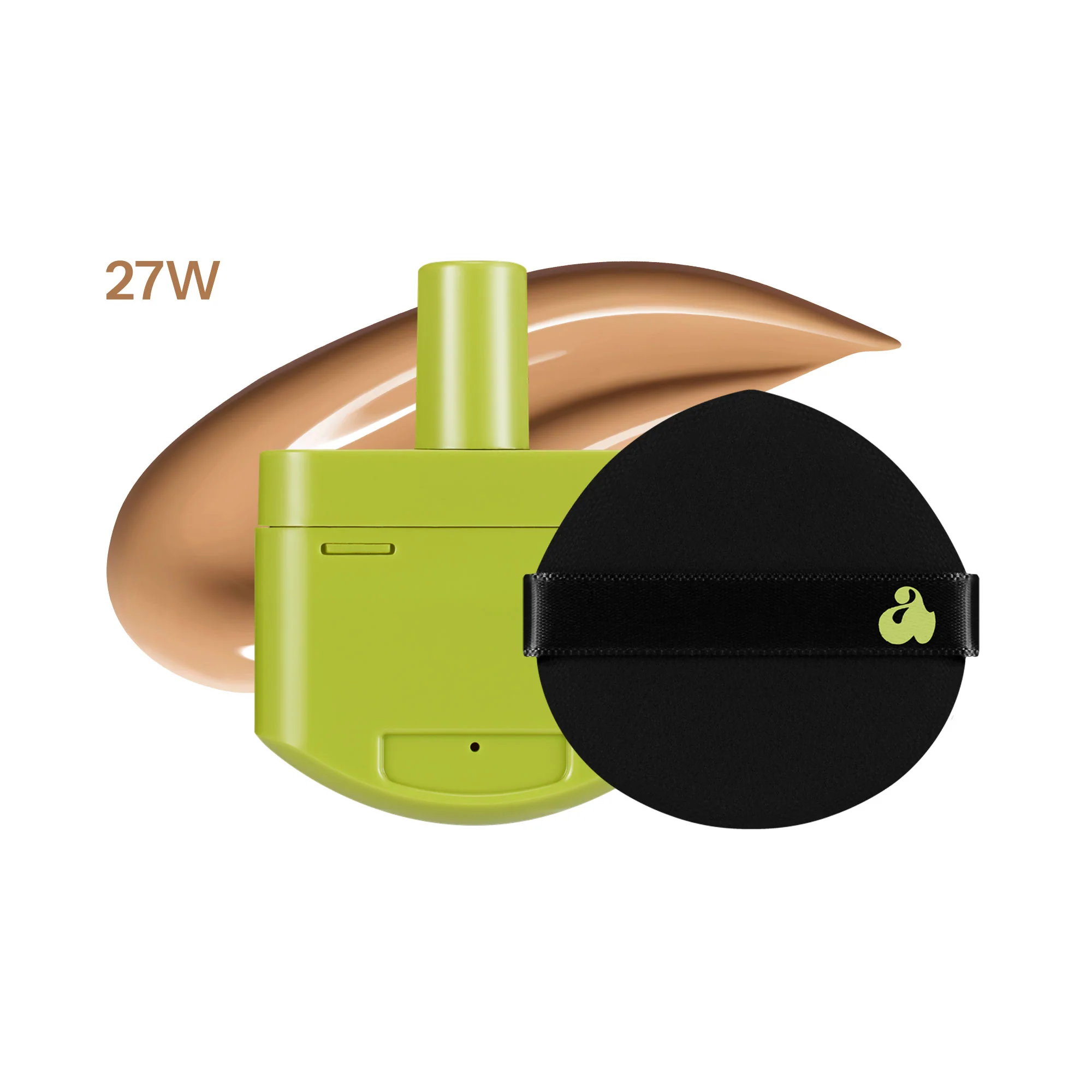 UNLEASHIA SATIN WEAR HEALTHY-GREEN CUSHION Satynowy podkład w poduszce SPF30 PA++ 15 g - Image 10