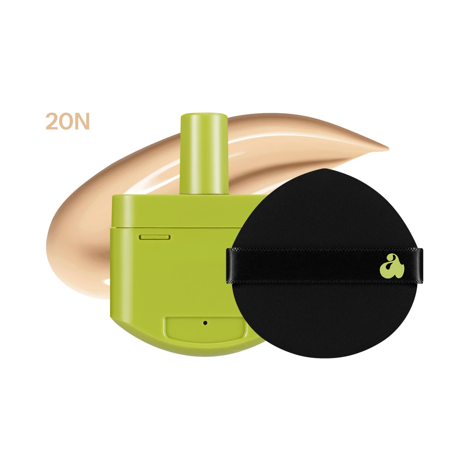 UNLEASHIA SATIN WEAR HEALTHY-GREEN CUSHION Satynowy podkład w poduszce SPF30 PA++ 15 g - Image 5