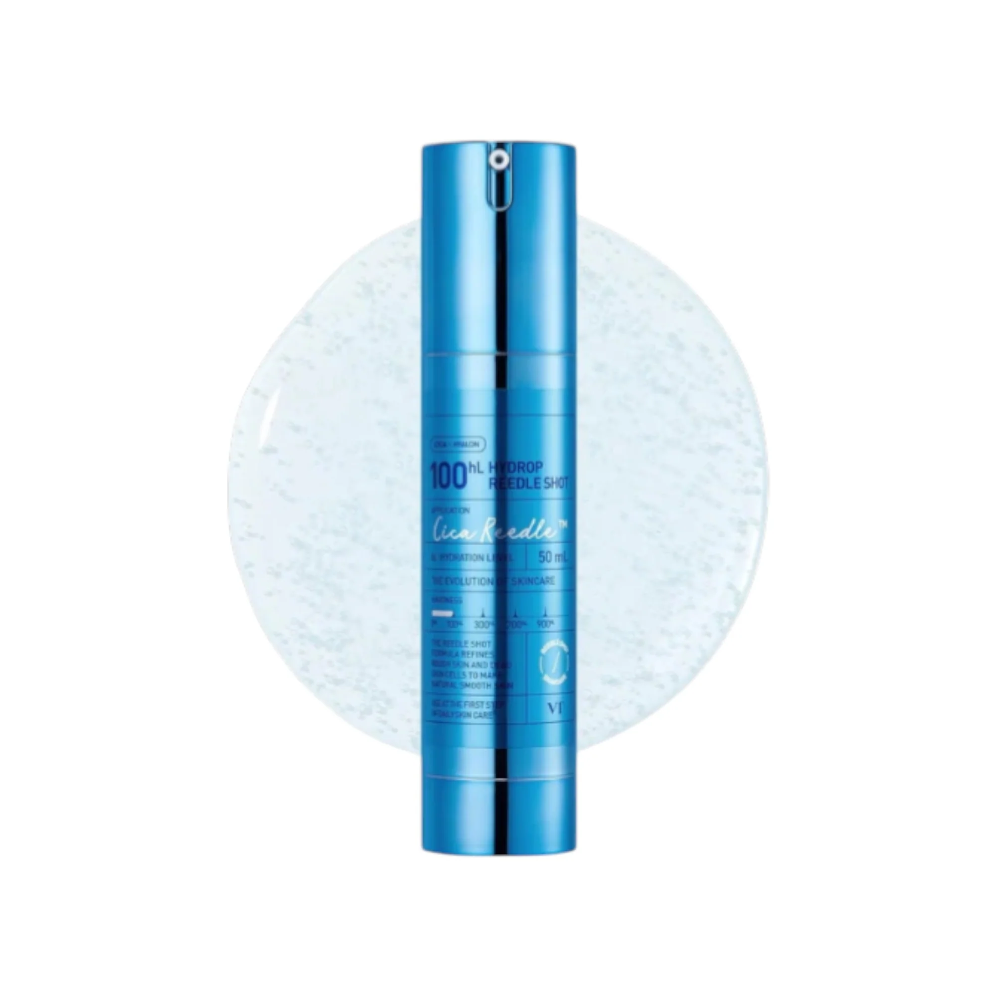 VT COSMETICS HYDROP REEDLE SHOT100 Nawilżające serum do twarzy z mikroigłami 50 ml - Image 2