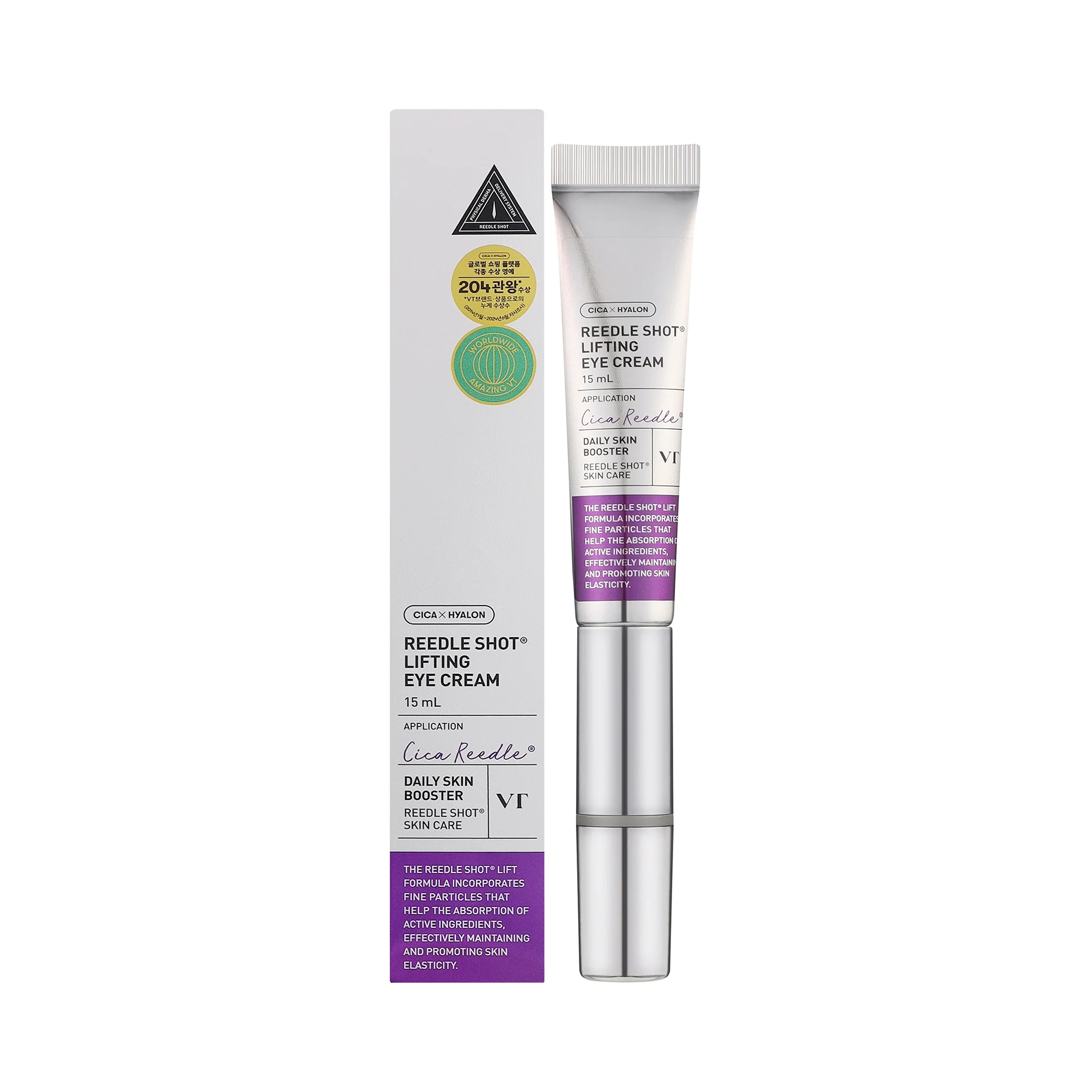 VT COSMETICS REEDLE SHOT LIFTING EYE CREAM Krem liftingujący pod oczy 15 ml