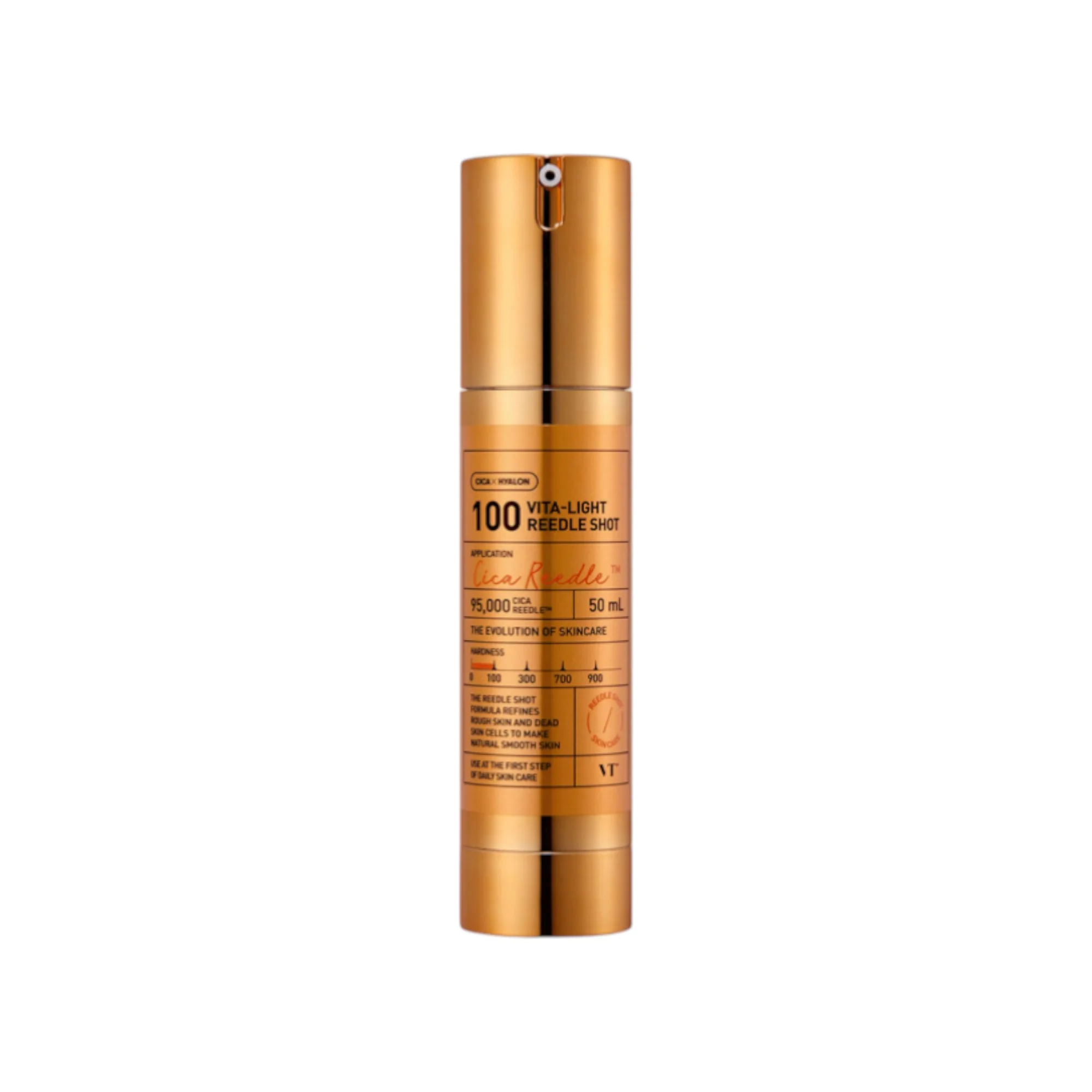 VT COSMETICS VITA-LIGHT REEDLE SHOT100 Rewitalizujące serum do twarzy z mikroigłami i witaminą C 50 ml