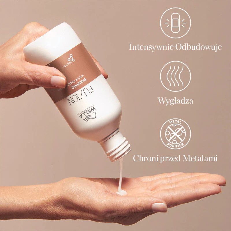 WELLA PROFESSIONALS FUSION Intense Repair Szampon odbudowujący 500 ml - Image 3