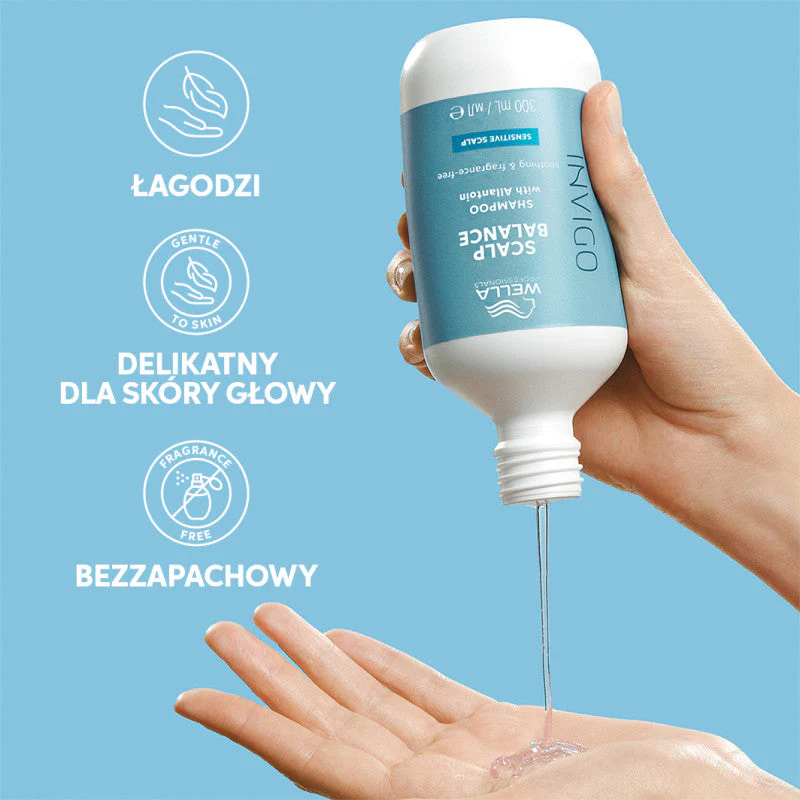 WELLA PROFESSIONALS INVIGO BALANCE Senso Calm Szampon do wrażliwej skóry głowy 300 ml - Image 3