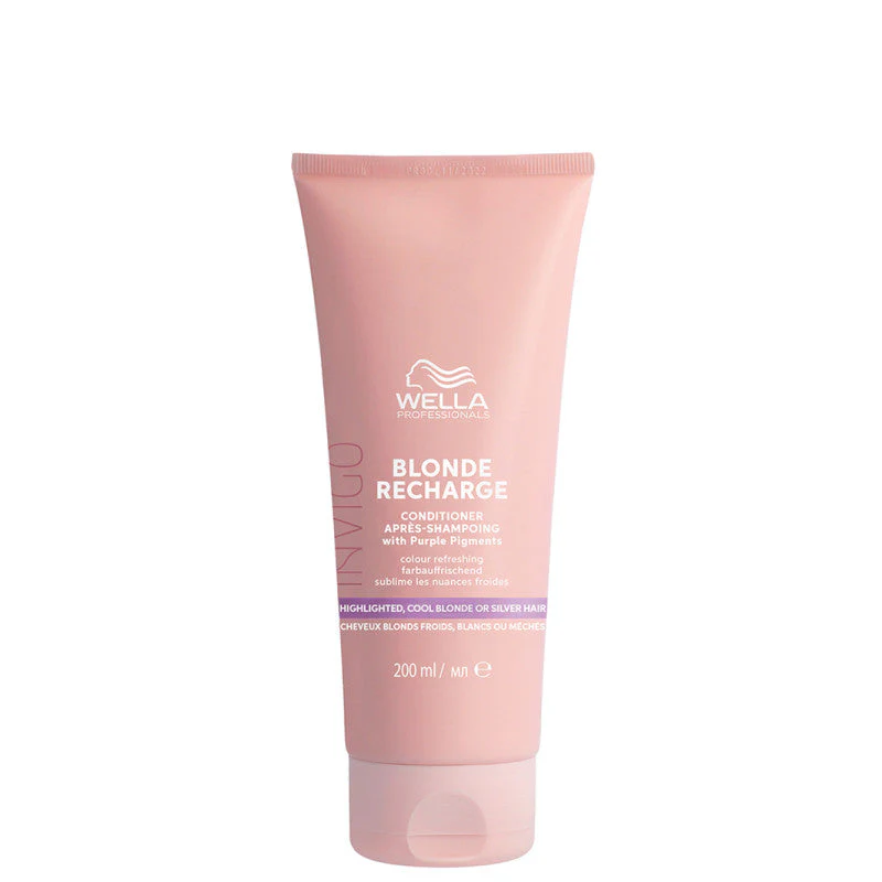 WELLA PROFESSIONALS INVIGO COOL BLONDE RECHARGE Odżywka do chłodnych odcieni blond 200 ml - Image 2