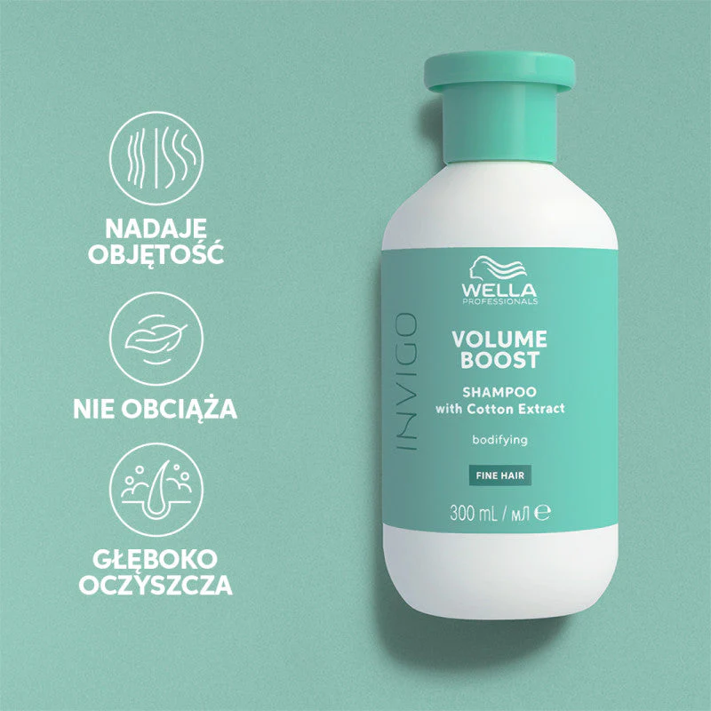 WELLA PROFESSIONALS INVIGO VOLUME BOOST Szampon zwiększający objętość 500 ml - Image 3