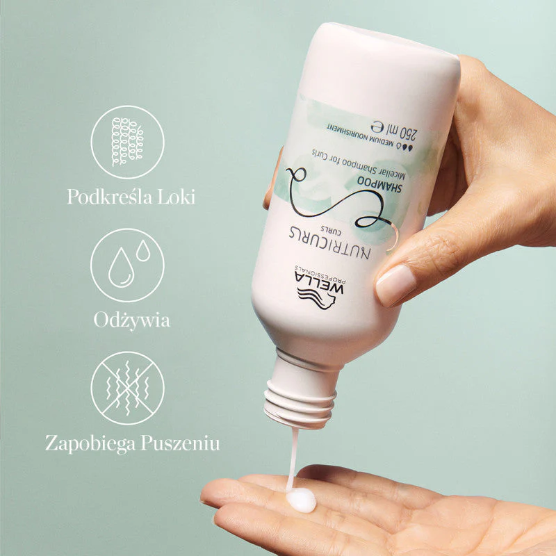 WELLA PROFESSIONALS NUTRICURLS Szampon do włosów kręconych 1000 ml - Image 4