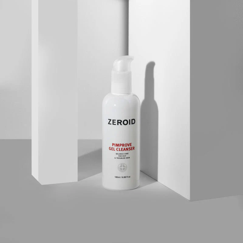 ZEROID PIMPROVE Hipoalergiczny żel oczyszczający do skóry tłustej i trądzikowej 180 ml - Image 2